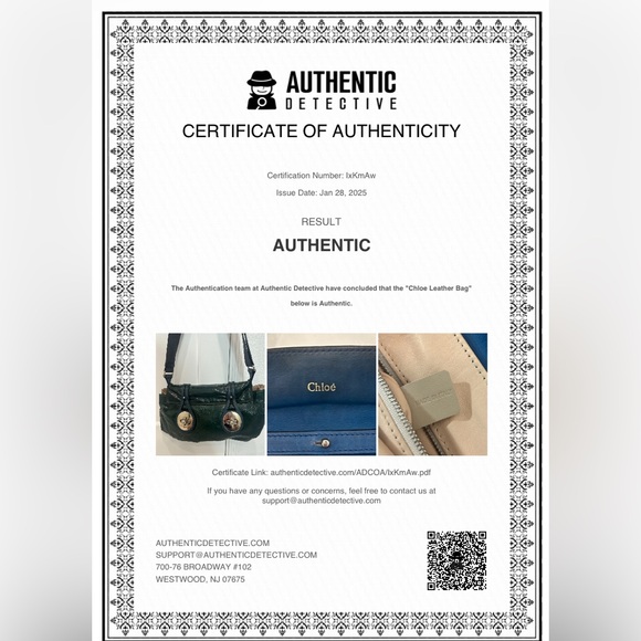 Chloe Ultra Rare Crossbody Turn Lock Bag Green - Picture 10 of 10